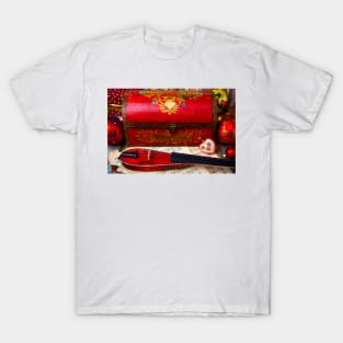 Pocket Violin And Red Chest T-Shirt